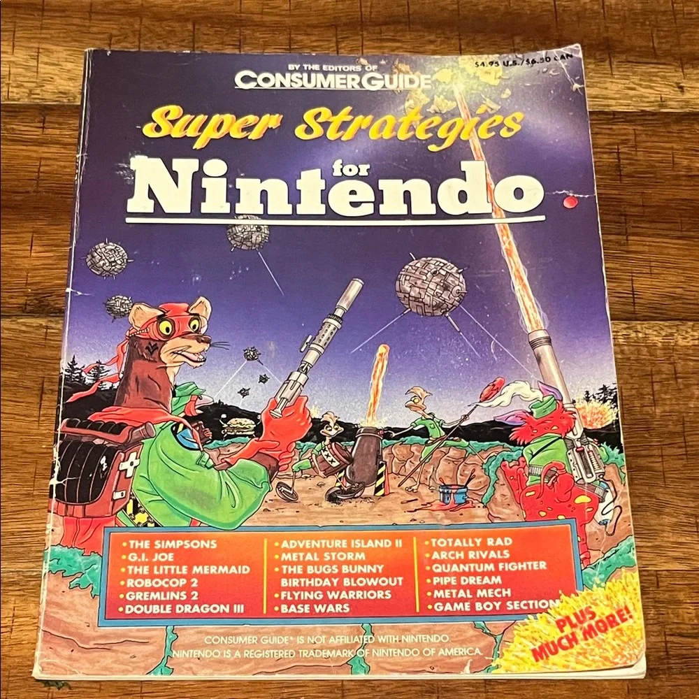 Nintendo Super Strategies Guide - Vibrant Edition